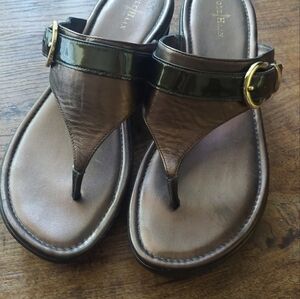 Elegant Brown Leather Sandals